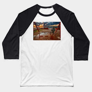 Girl in a swing Baseball T-Shirt